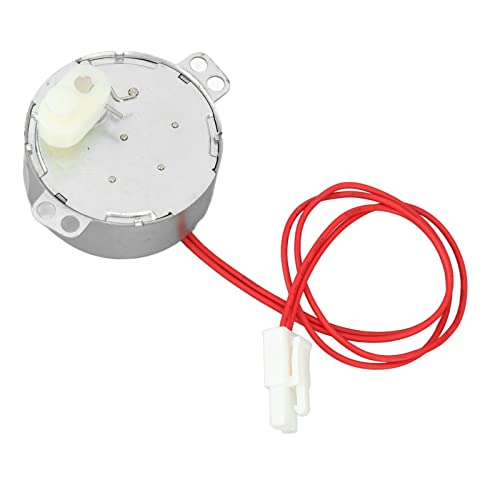 SOCOCO 電気同期モーター、プロの卵スピナー回転インキュベーターモーター、金属体、低消費電力、耐久性、4W AC100?127V 5?6RPM (12V)