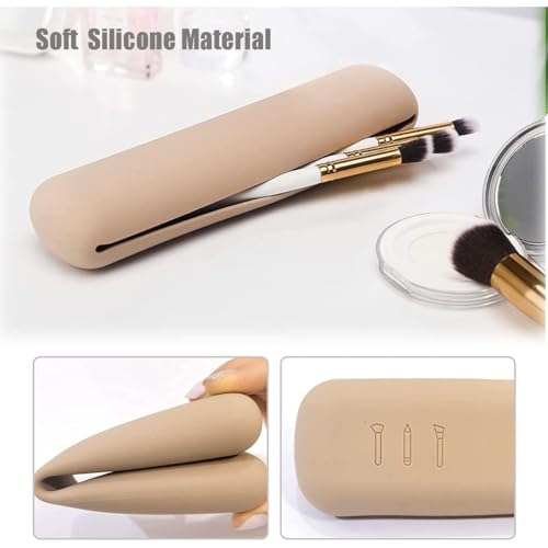 GENERIC Suporte de pincel de maquiagem Travel Essentials, organizador de pincéis de maquiagem portát