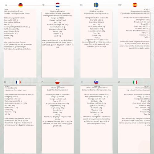 Wholefood Earth Bio Grüne Schälerbsen – 1 kg