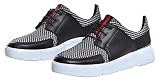 Leif Nelson Herren Schuhe für Freizeit Sport Freizeitschuhe Männer weiße Sneaker Sommer Coole Elegante Sommerschuhe Sportschuhe Weiße Schuhe für Jungen Winterschuhe Halbschuhe LN884Z; 41, Schwarz