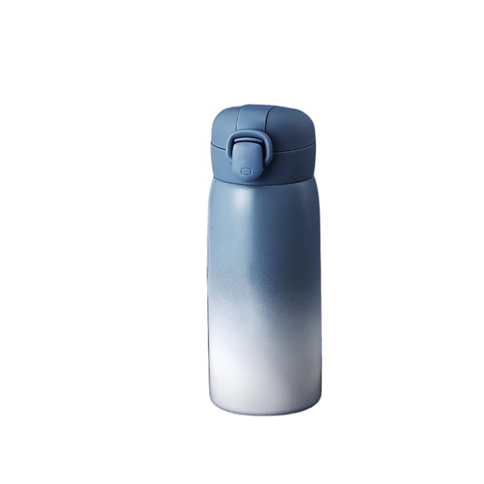 Gradient Color Insulated Water Cup Stainless Steel Bouncing Cover Water Cup Portable Insulated Water Cup for Hot and Cold Drinks (Color : B, Taille Unique : 750ml)