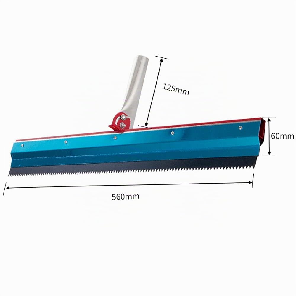 Tergipavimento von Intaglio in Acciaio Inossidabile, Cemento Epossidico, Autolivellante per Pavimenti, Rastrello per Ingranaggi, Utensili Manuali per La Costruzione 3/5/8MM (3MM)