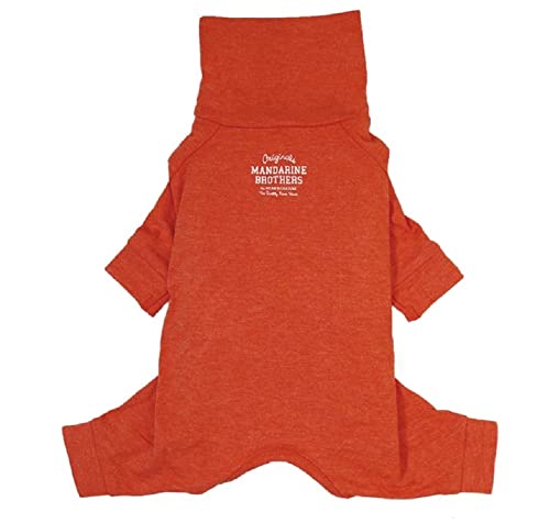 MANDARINE BROTHERS マンダリンブラザーズ SKIN TIGHT SUIT スキンタイトスーツ 犬用インナーウェア (S, ORANGE)