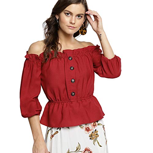 Image of Carlton London Women's Regular Fit Blouse
