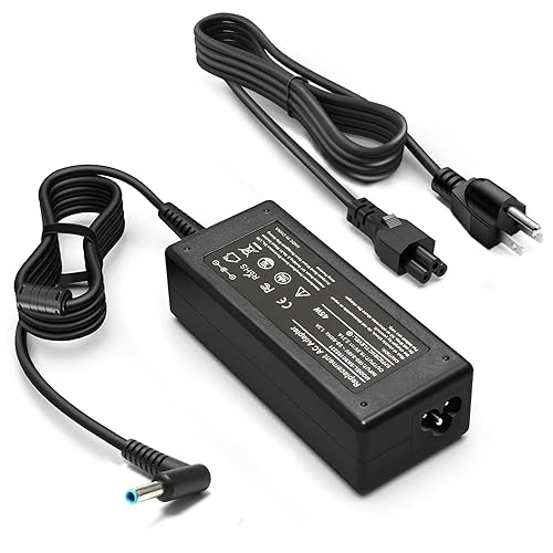 45W 19.5V 2.31A Laptop Charger for HP 17 Laptop HP Pavilion 17 HP Envy X360 17 HP Notebook 17 HP 17-by 17-AK 17-CA 17-BS 17-CP 17-CN 17-ak013dx 17-by1053dx 17-by0021dx