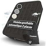 Capacité de Charge Élevée - Ce matelas gonflable offre une impressionnante capacité de poids allant jusqu'à 300 kg. Vous pouvez compter sur sa stabilité et son confort, même en cas d'utilisation intensive par des personnes de forte corpulence, ce qui le rend idéal pour tous les membres de la famille.