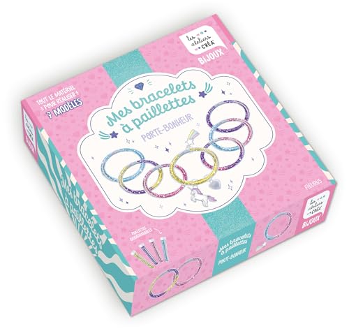 livre Mes bracelets à paillettes porte-bonheur