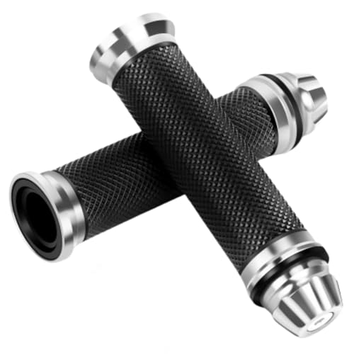 バイク グリップ 左右セット アルミ バーエンド 22.2mm カスタム バイク クリップ 汎用