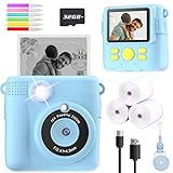 ESOXOFFORE Kids Camera Instant Print, Christmas Birthday Gifts for Kids Age 3-12, Selfie Digital Cam