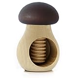 Holzfee Nussknacker Pilz (Dunkelbraun | geölt)