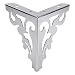 Produktbild Metall Sofa Beine Moderne Hohl Patten Tisch Kabinett Bett Bein Ersatz Möbel Beine Perfekt für Möbel / Betten / Stühle(15mm)
