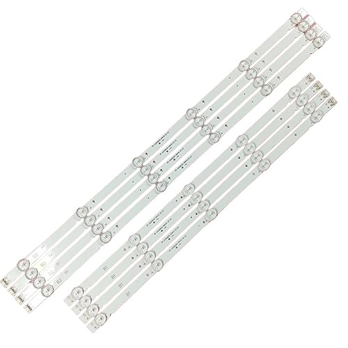 8st LED-remsor kompatibla med PHILCO 55 TV - 100% nya