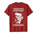 Star Wars Chewbacca Ugly Christmas Sweater Santa T-Shirt T-Shirt