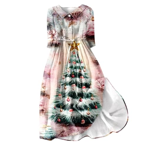 Weihnachtspulli Weihnachtsshirt Damen Weihnachts Süssigkeiten Weihnachtskleidung Outfit Weihnachten Damen Festliche Kleider für Damen...