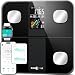 Runstar Smart Scale for Body Weight and Fat Percentage, High Accuracy Digital Bathroom Scale with Large Display for BMI Heart Rate 15 Body Composition Analyzer Sync with Fitness App 400lb