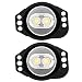 KIMISS LED luz antiniebla, 2 unidades de 12 V 12 W LED...
