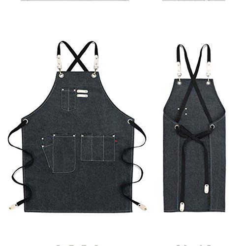 KüChenschüRze Damen Papas Denim Schürze (Farbe : 5, Größe : OneSize)
