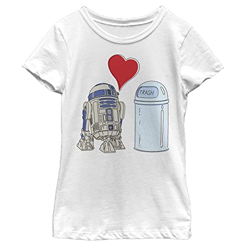 Image of STAR WARS Girl's A New Hope Droid Love T-Shirt