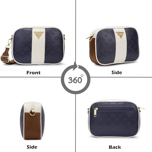 Image of Lavie Signature Dallas Woman's Box Crossbody Sling Bag | Ladies Purse Handbag | Gift for Women