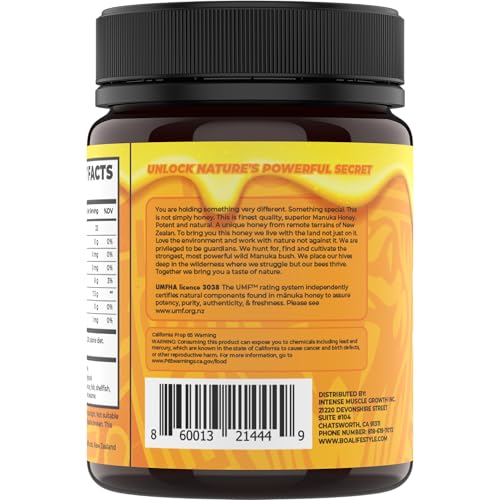 Miel Manuka 250g Frasco natural pura de Nueva Zelanda miniatura 4