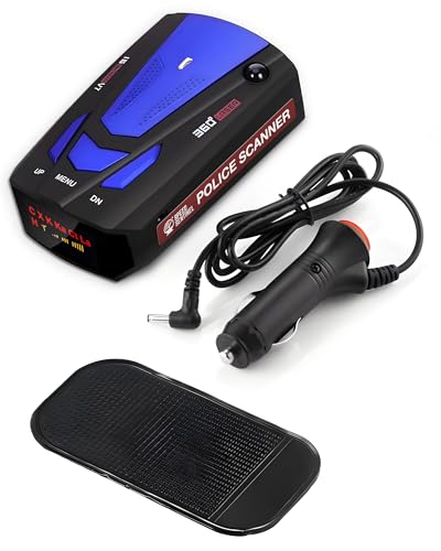 Speed Sentinel Radar Detector – 360° Police Speed Sentinel Radar Detectors for Cars with Voice...