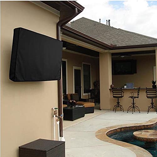 Copertura TV Antipolvere,Copri TV da Esterno Giardino impermeabile Courtyard TV Copertura TV Set Dustproof Oxford Computer Coperchio del monitor Caso TV 22 '' a 70 '' Pollice(40 inch to 42 inch)
