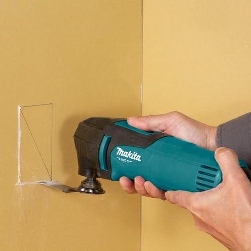 Multiferramenta Oscilante 200w Makita MT M9800BKX2 com Maleta e Acessorios (220v)