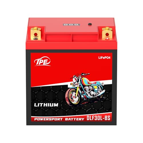 Image of TPE YTX30L-BS Lithium Powersports Battery 12V 14AH 720A Lithium Motorcycle LiFePO4 Battery DLF30L-BS