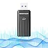 NEWFAST 3000Mbps Chiavetta WiFi 6, WiFi USB per PC Dual Band 2.4G/5GHz Adattatore Wi-Fi USB 3.0, Chiavetta Wi-Fi per PC Fisso Supporta WPA3, OFDMA, MU-MIMO, per Windows 11/10