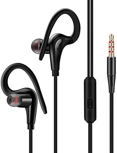 Luvfun Auricolari Auricolare in-Ear Bassi Potenti Alta Definizione con Microfono Controller compatibili con Smartphone Android Headset Stereo 3 5 Pack -Nero-5 Luvfun Auricolari Auricolare in-Ear Bassi Potenti Alta Definizione con Microfono Controller compatibili con Smartphone Android Headset Stereo 3 5 Pack -Nero-5
