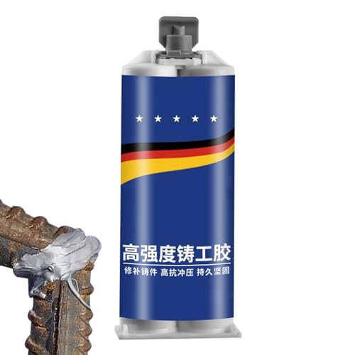 Metal Repair Glue | Metal Repair Gel - Industrial Heat Resistance Cold Weld Paste with Scraper, Welding Glue for Ceramic, 100g