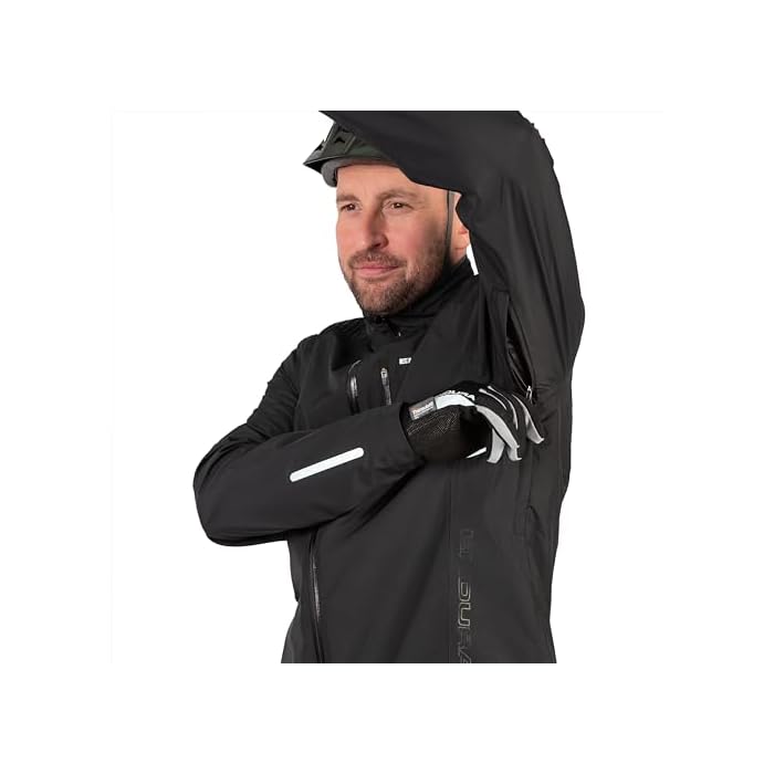 Endura Men's Hummvee Waterproof Hardshell Jacket - Image 4