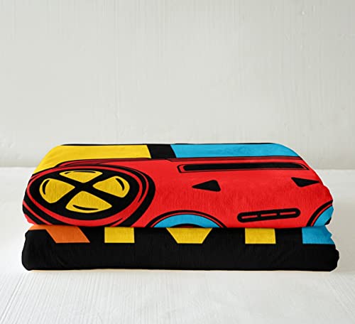 Loussiesd Gamepad Sherpa Throw Blanket Video Game Youth Boys Girls Fleece Blanket for Sofa Couch Gamer Plush Blanket Modern Video Game Controller Room Decor Single 50"x60" Blanket - Image 4