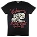 'Call of Duty Cold War Zombies Welcome to Nuketown męski T-shirt | Oficjalny produkt | Gamer Xbox PS4 PS5 przełączyć pomysł na prezent urodzinowy dla facetów, do domu lub na siłownię, Czarny, XL