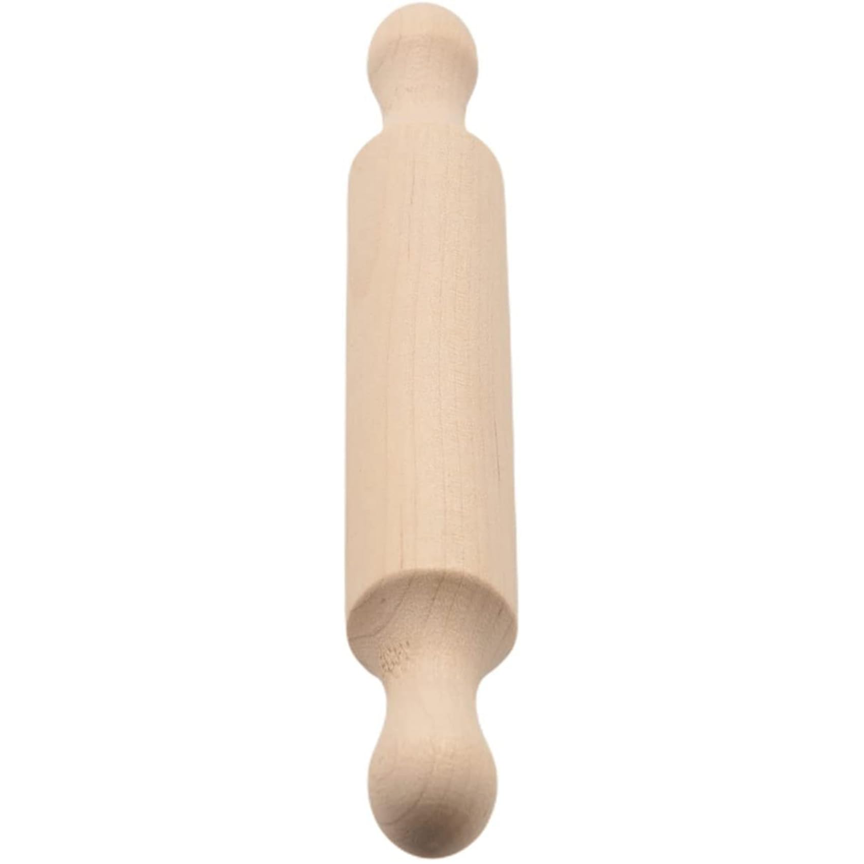 60 Piezas Mini Rodillo de Madera 6 Pulgadas de Rodillo de Cocina para Hornear Rodillo de Masa de Madera Pequeño para Niños Fondant