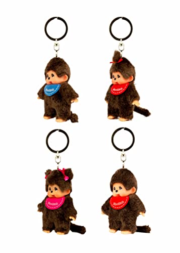 Monchhichi Blind Pick Classic Plush Keychain - 1 Of 4 Pcs #TOP1