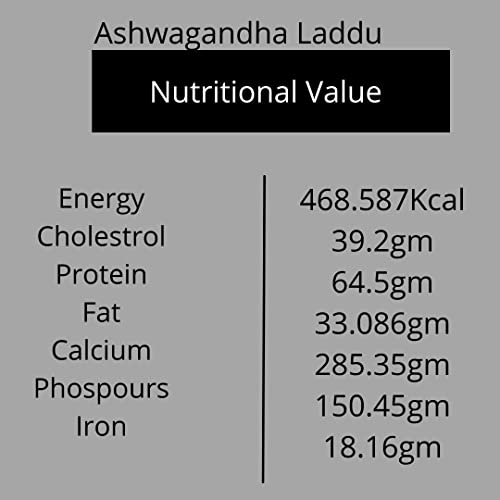 Image of Maa Mitahara Post Pregnancy Laddu with Ashwagandha | Boosts Energy, Lactation & Immunity | Traditional Dry Fruit & Gond Laddu for New Mothers (500g, Ashwagandha)