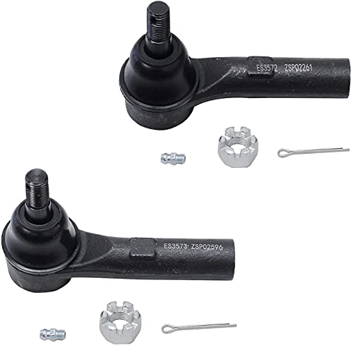 Image of Detroit Axle - 4WD Front End Suspension Kit for 2000-2004 Dodge Dakota, 2000-2003 Durango, 2 Upper Control Arms w /Ball Joints 4 Inner & Outer Tie Rod End Links 2 Boots 2001 2002 Replacement - 8pc Set