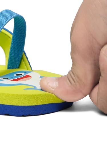 Image of ONYC Shark V Shape Sliders for Kids, Unisex