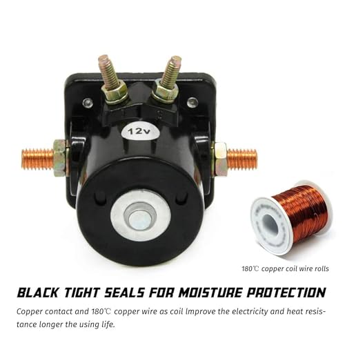 Relé Solenoide 67-701 Reemplazo para Johnson Evinrude OMC 12V miniatura 4