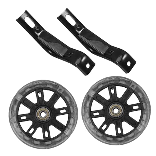 TOGEVAL Ruedines De Entrenamiento Para 2 Pcs Ruedas Auxiliares Silenciosas Con Soporte De Accesorios Para Bicicletas Infantiles