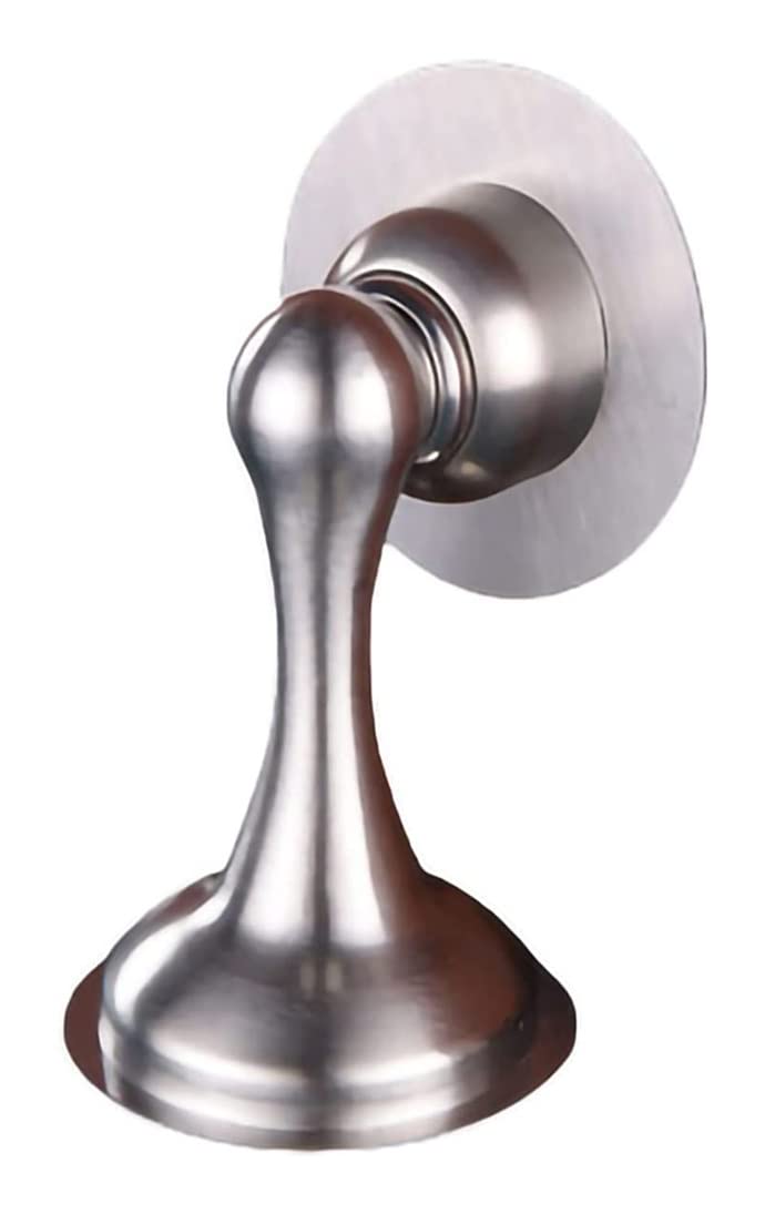 Nvsfzgiyg D Oor Stopper Oorstops Stoppers,Magnetic Stop Catch,Brushe Nickel Stainless Steel Wall Protector(D)