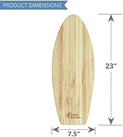 Surf Board Cutting Board - 23inch