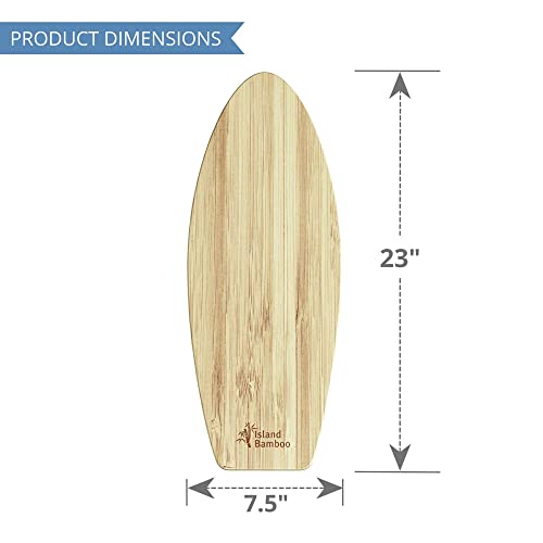 Surf Board Cutting Board - 23inch