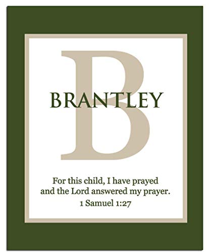 I Have Prayed Personalized Gift | Bible Verse Gift | Boy Name Decor | Personalized Baptism Gift | Christening Gift | Religious Gift | Christening Present | Baptism Present | First Communion #TOP7