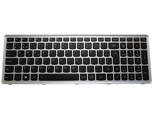 Laptop Keyboard for Lenovo IdeaPad Z500 P500 P500T Z500A Belgium BE 25206480 HMB3132TLA17 with Backlit Gray Frame New