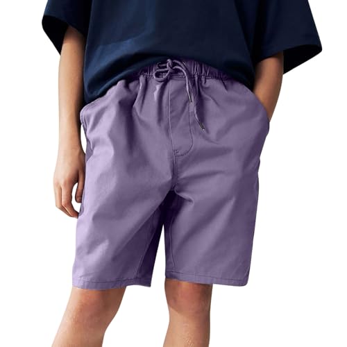 Boys Shorts Summer Kids Casual Shorts Drawstring Athletic Short Classic Elastic Waist Short Fashion WorkoutShorts