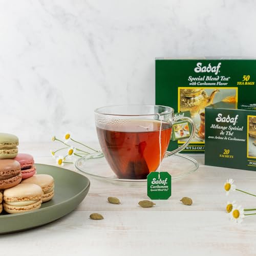 Sadaf Special Blend Tea with Cardamom