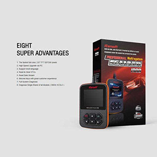 iCarsoft i900 General Motors Gm Obd2 Car Truck Diagnostic Scanner Tool Reset Erase Fault Code