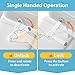 4our Kiddies Baby Toilet Lock (2 Pack) for Child Safety, Baby Proof Toilet Seat Lock with 2 Extra Pallet Fit for Most Standard Toilet, Easy Intallation Toilet Lid Lock with 2 Extra 3M Adhesive
